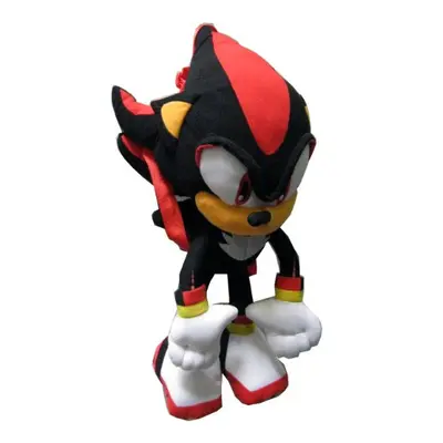 Sonic the Hedgehog Doll Plush Backpack - Shadow Backpack Black (24 Inch)