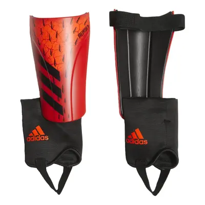 adidas Unisex- Match Shin Guards Red/Black/Solar Red Small