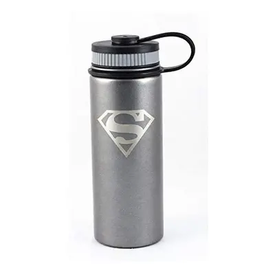 Superman DC Logo 18oz Stainless Steel Water Bottle