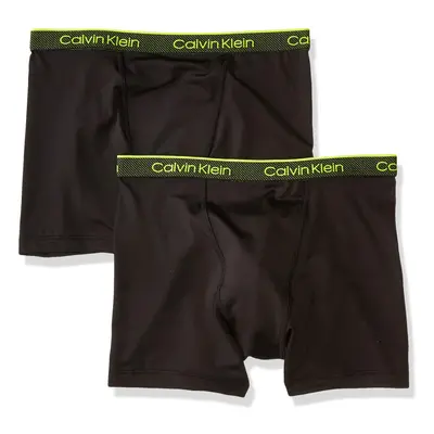 Calvin Klein Boys' Little Performance Boxer Brief Underwear Pack B