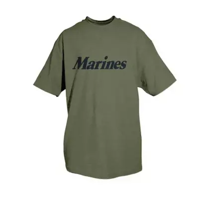 Marines Olive Drab T Shirt- 2XL