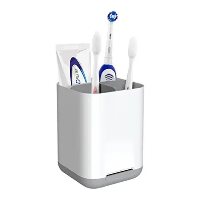 Toothbrush Holders for Bathroom, Slots Toothbrush and Toothpaste Storage Stand Countertop Organi