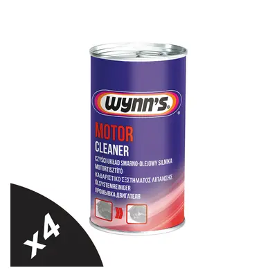 WYNNS Engine Flush For Petrol and Diesel Cleans Engines Internally 4x425ml