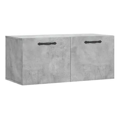 (concrete grey, x 36.5 x cm) vidaXL Wall Cabinet Hanging Storage Cabinet Display Cabinet Enginee