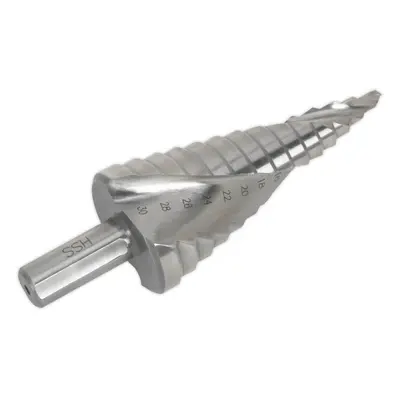 HSS Spiral Flute Step Drill Bit - 4mm to 30mm Holes - Precision Drilling