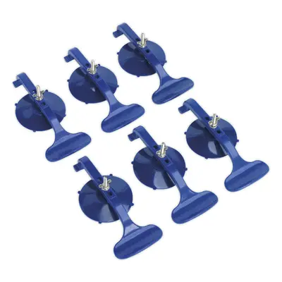 6 PACK 180mm Suction Clamp Set - Trim & Panel Preparation - Non Marking