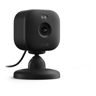 Blink Mini ? Plug-in smart security camera, HD night view in colour, built-in spotlight, two-way