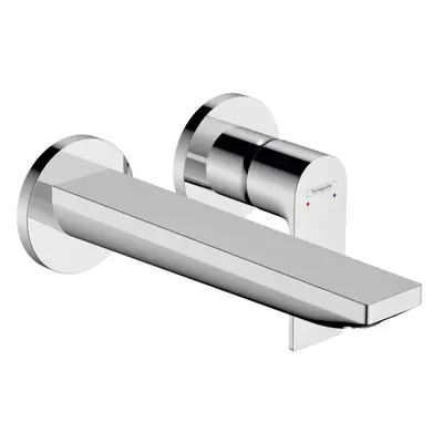 Hansgrohe Rebris E Basin Mixer Tap for Concealed Installation Wall-Mounted with Spout cm, Chrome