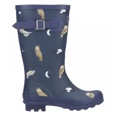 (3 (Adults'), Owls) Woodland Junior Owls Childrens Print Wellies