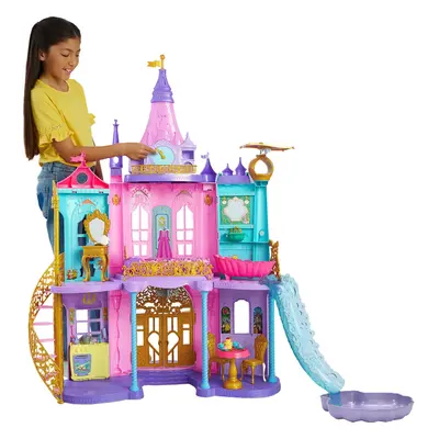 Mattel Disney Princess Toys Ultimate Castle Doll House with Lights &