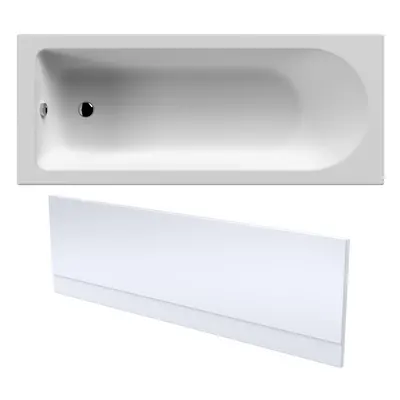 Round Single Ended Bath and Front Panel - x 700mm