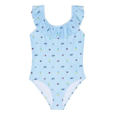 Tommy Hilfiger Girls' One-Piece and Bikini Swimsuits with UPF 50+ Sun