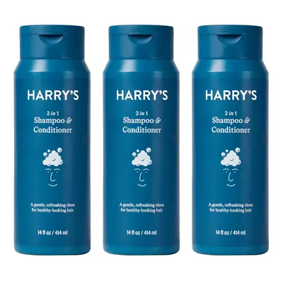 Harry's Men's in Shampoo and Conditioner for All Hair Types | Gentle & Refreshing | Fl Oz Count