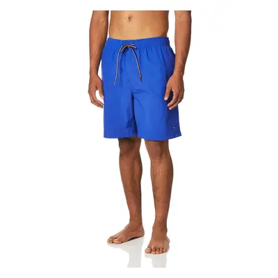 Tommy Hilfiger Men's Standard 7"" Swim Trunks Cobalt Blue