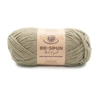 Lion Brand Yarn ReSpun Thick Quick Yarn Olive Branch