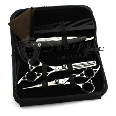 SHARPY 6.5inch Professional Barber Hairdressing Scissors Set Salon Hair Cutting Thinning Scissor