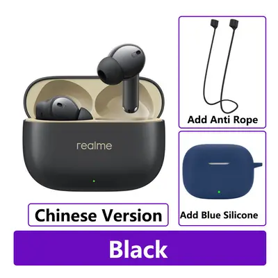 (CN Black n Blue) New Realme Buds T300 True Wireless Earphone 30dB Active Noise Cancelling