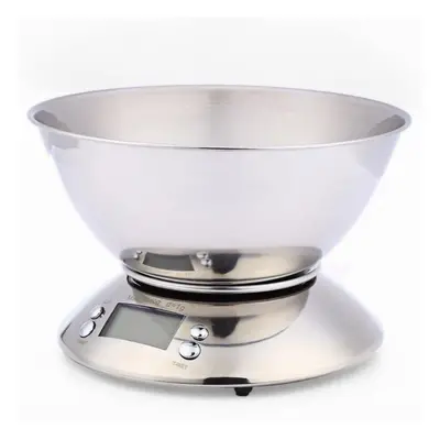 5kg/1g Stainless Steel Kitchen Scale With Bowl Powder Food Cooking Medicine Wheat Baking Scale H