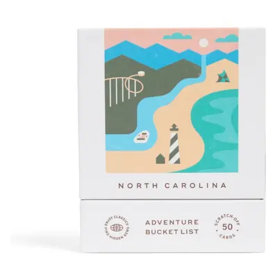 North Carolina Adventure Bucket List: Scratch-Off Cards for Outdoor Activities Tourist Attractio