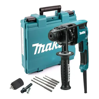 Makita HR1840 240v SDS Plus Mode Rotary Hammer Drill 470w + SDS Bits + Chuck