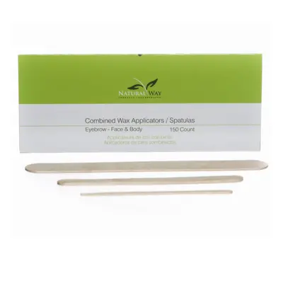 Combo Wax Applicators (50 Eyebrow Facial Body)