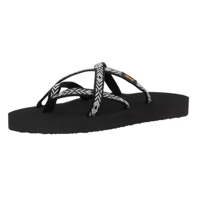 Teva womens Olowahu Sandal himalaya black Medium US