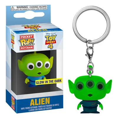 Toy Story Alien Glow US Excl Pocket Pop! Keychain