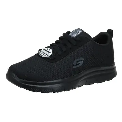 Skechers mens Flex Advantage Sr - Bendon Work Shoe Black Mesh/Water/Stain Repellent Treatment Wi