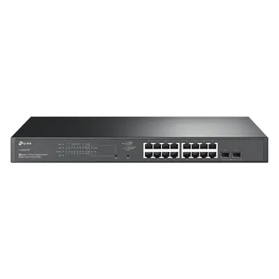 TP-Link JetStream 18-Port Gigabit Smart Switch with 16-Port PoE+