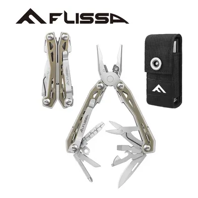 (STYLE2 F021035) SWISS TECH in Camping Multitool Multi Plier Folding Plier Wire Stripper Outdoor