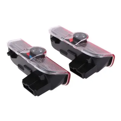 (FOR VW new R) 2pcs car LED logo door projection welcome light for VW R Golf 6 GTI