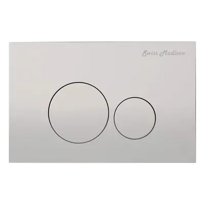 Swiss Madison Well Made Forever Swiss Madison SMWC001 DualFlush Actuator Plate Matte Chrome