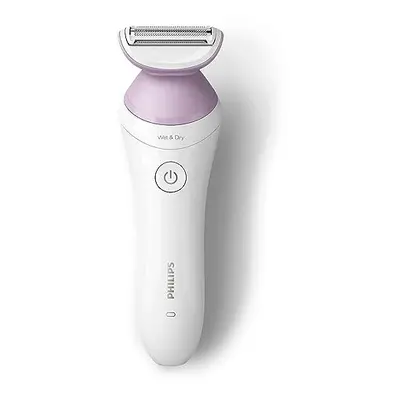 Lady Shaver Series â cordless wet and dry shaver with accessories, body scrub glove, comb atta