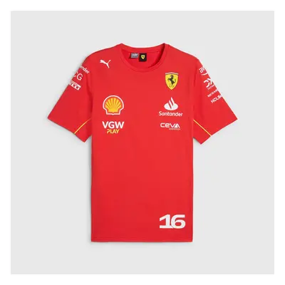 2024 Scuderia Ferrari F1 Charles Leclerc Driver T-shirt - Large