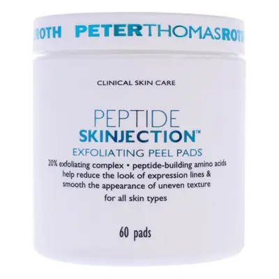 Peptide Skinjection Exfoliating Peel Pads - All Skin Types by Peter Thomas Roth for Unisex - Pc 