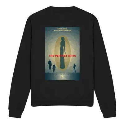 (L, Black) Star Trek Unisex Adult The Next Generation Season Episode Sweatshirt