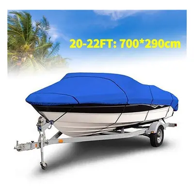 (20-22Ft) Heavy Duty Fishing Ski Boat Cover For 11-13&apos; 14-16&apos; 17-19&apos; 20-22&apos; 