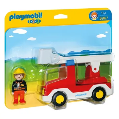 Playmobil 1.2.3 Ladder Unit Fire Truck