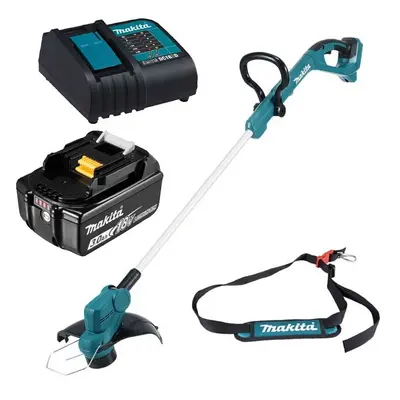 Makita DUR193 LXT 18v Cordless Garden Grass Line Trimmer Strimmer +3.0ah Battery