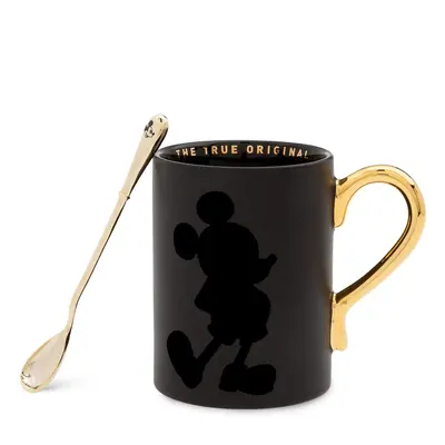 Disney Mickey Mouse The True Original Mug and Spoon Set - Gold Collect