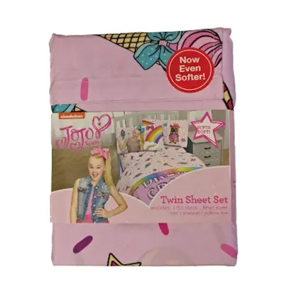 JoJo Siwa Dream Crazy Big Sheet Set (Twin)