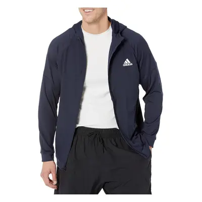 adidas Men's Training Full-Zip Hoodie Ink 4X-Large