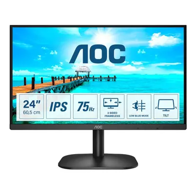 AOC B2 24B2XD LED display 60.5 cm (23.8") x pixels Full HD Black