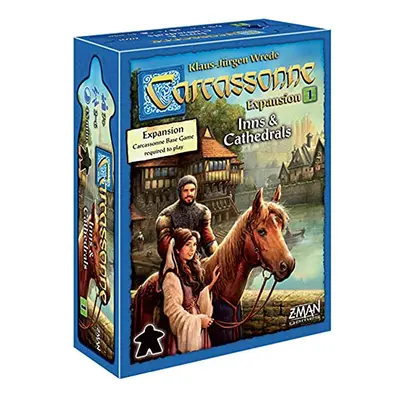 Carcassonne Inns & Cathedrals Board Game EXPANSION | Family Board Game | Board Game for Adults a