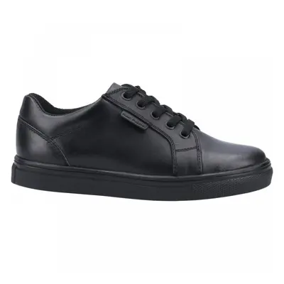 (2 (Children's), Black) Sam Junior Black Boys Lace Up School Shoes