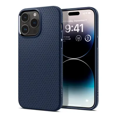 Spigen Liquid Air Armor Designed for iPhone Pro Case (2022) - Navy