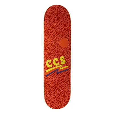 [CCS] Wavy Times Skateboard Deck Orange 7.00""