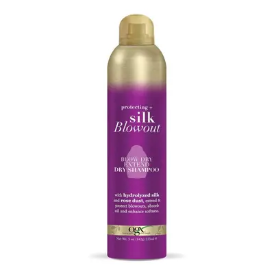 OGX Blow Dry Extend Dry Shampoo Protecting + Silk Blowout Purple 5.