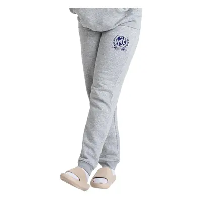 (S, Heather Grey) Prince Unisex Adult Global Jogging Bottoms