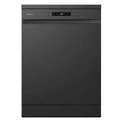 Hisense Standard Dishwasher - Black - E Rated